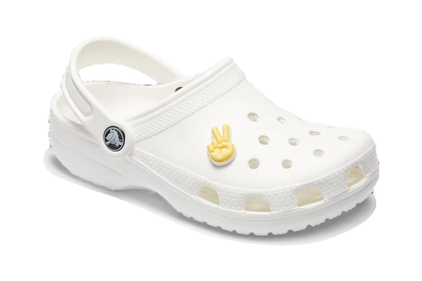 Crocs Jibbitz Peace Hand Sign Καρφίτσα για Crocs