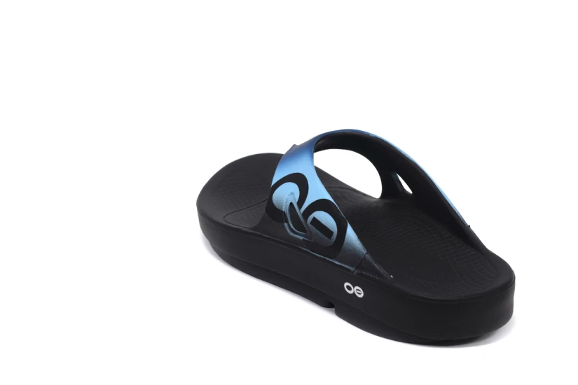 Oofos Ooriginal Sport Σαγιονάρες Αποκατάστασης Μπλε Σκούρο, Σιέλ, Μαύρες