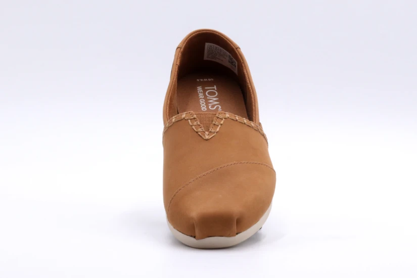 Toms Alpargata Γυναικείες Εσπαντρίγιες Καφέ & Μπεζ