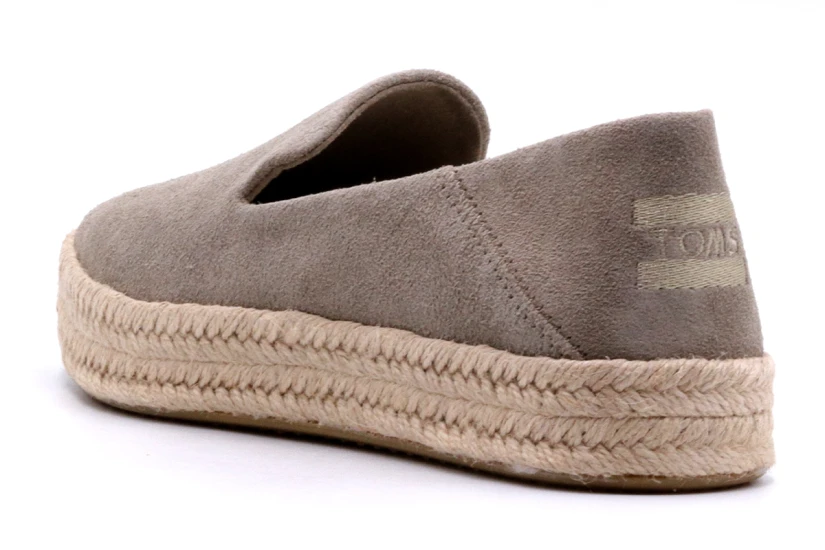 Toms Carolina Γυναικείες Εσπαντρίγιες Γκρι & Μπεζ
