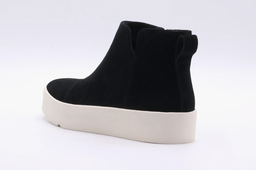 Toms Verona Mid Γυναικεία Μποτάκια Μαύρα, Λευκά