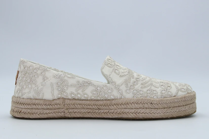 Toms Carolina Γυναικείες Εσπαντρίγιες Εκρού, Χρυσές, Μπεζ