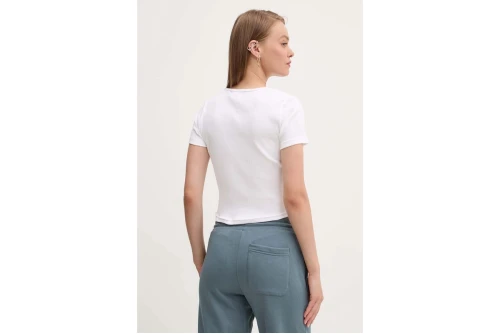 Converse Ribbed Slim T-Shirt Γυναικείο (10027490-A02)
