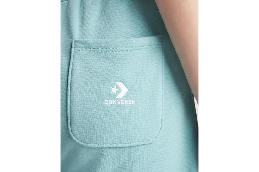 Converse Star Chevron Γυναικείο Αθλητικό Σορτς Οινοπνευματί