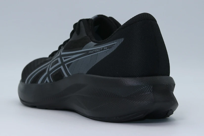 ASICS Patriot 14 Ανδρικά Αθλητικά Παπούτσια για Τρέξιμο Μαύρα, Ανθρακί