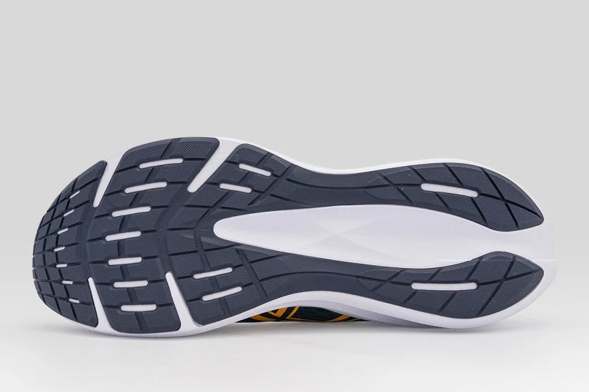 ASICS Patriot 14 Ανδρικά Αθλητικά Παπούτσια για Τρέξιμο Μπλε Σκούρο, Κίτρινα, Λευκά