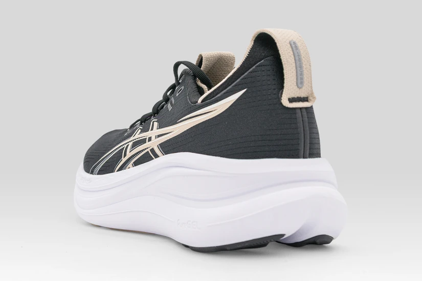 ASICS Gel-Nimbus 28 Ανδρικά Αθλητικά Παπούτσια για Τρέξιμο Μαύρα, Μπεζ