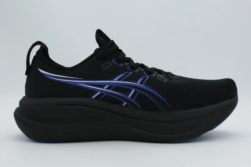 ASICS Gel-Nimbus 28 Ανδρικά Αθλητικά Παπούτσια για Τρέξιμο Μαύρα, Μπλε, Λευκά