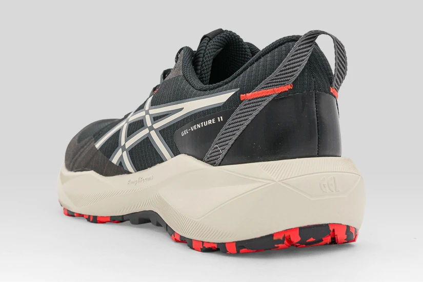 ASICS Gel-Venture 11 Ανδρικά Αθλητικά Παπούτσια Trail Running Μαύρα, Μπεζ, Κόκκινα