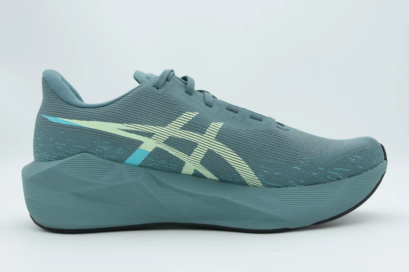 ASICS Novablast 6 Ανδρικά Αθλητικά Παπούτσια για Τρέξιμο Πετρόλ, Κίτρινα
