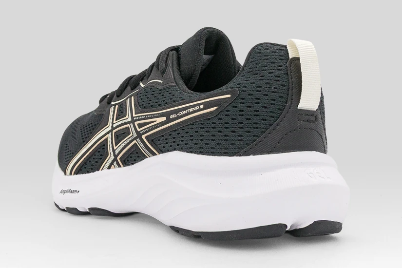 ASICS Gel-Contend 9 Αθλητικά Παπούτσια για Τρέξιμο Μαύρα, Σομόν
