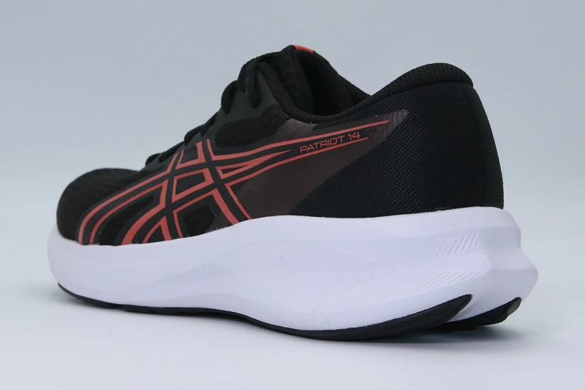 ASICS Patriot 14 Αθλητικά Παπούτσια για Τρέξιμο Μαύρα, Σομόν, Λευκά