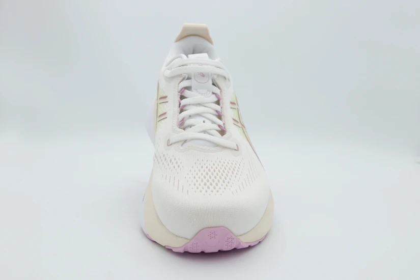 ASICS Gel-Kayano 33 Γυναικεία Αθλητικά Παπούτσια για Τρέξιμο Λευκά, Σάπιο Μήλο, Εκρού