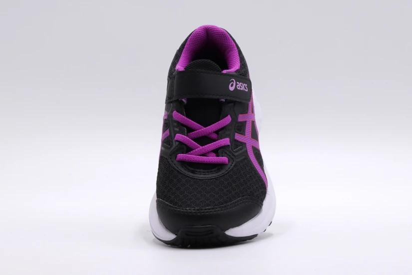 ASICS Jolt 3 Παιδικά Αθλητικά Παπούτσια Για Τρέξιμο Μαύρα, Μωβ, Λευκά