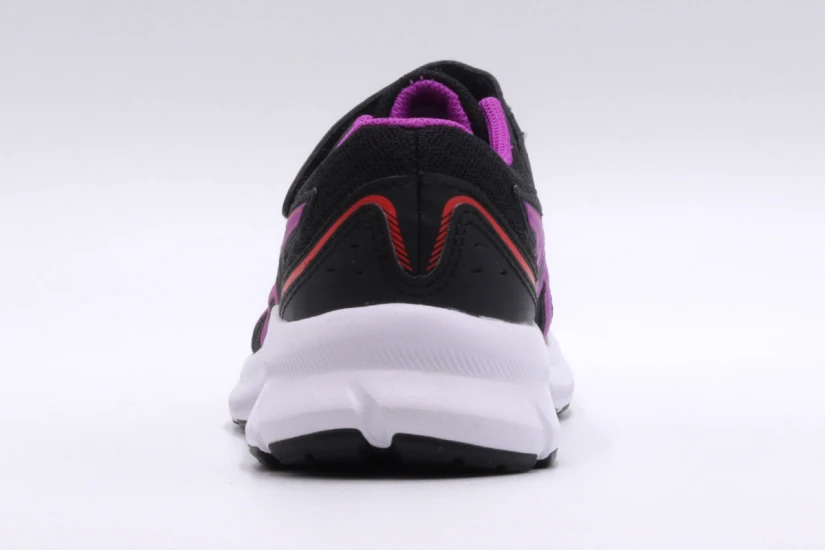 ASICS Jolt 3 Παιδικά Αθλητικά Παπούτσια Για Τρέξιμο Μαύρα, Μωβ, Λευκά