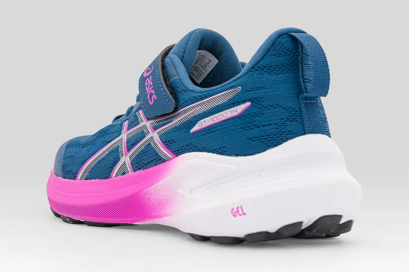 ASICS GT-1000 14 Παιδικά Αθλητικά Παπούτσια για Τρέξιμο Μπλε Σκούρο, Φούξια, Λευκά