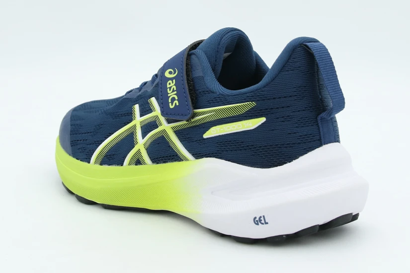 ASICS Gt-1000 14 Παιδικά Αθλητικά Παπούτσια για Τρέξιμο Μπλε Σκούρο, Φυτρί, Λευκό