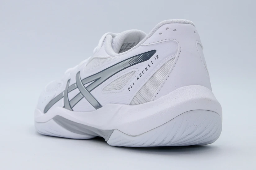 ASICS Gel-Rocket 12 Αθλητικά Παπούτσια για Βόλεϊ Λευκά, Ασημί