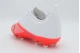 Puma Ultra 7 Play FG/AG Παιδικά Ποδοσφαιρικά Παπούτσια με Τάπες Λευκά, Κοραλλί