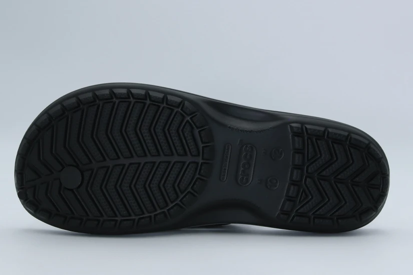 Crocs Crocband Flip Ανδρικές Σαγιονάρες Μαύρες