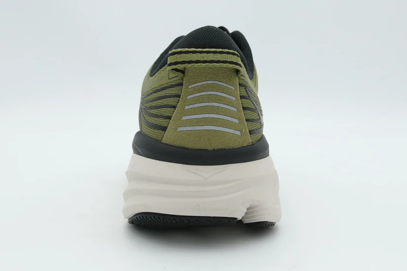 Hoka One One Bondi 7 Ανδρικά Αθλητικά Παπούτσια για Τρέξιμο Χακί, Μαύρα, Εκρού