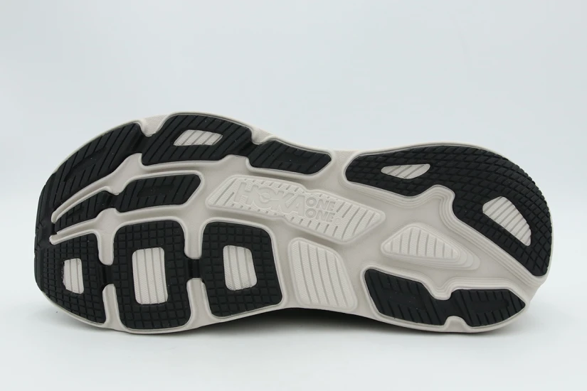 Hoka One One Bondi 7 Ανδρικά Αθλητικά Παπούτσια για Τρέξιμο Χακί, Μαύρα, Εκρού