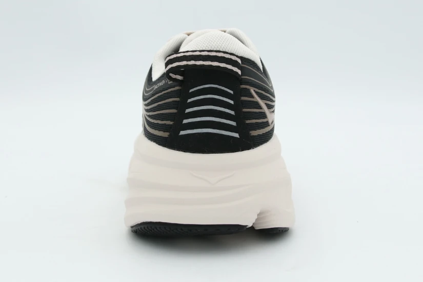Hoka One One Bondi 7 Ανδρικά Αθλητικά Παπούτσια για Τρέξιμο Μαύρα, Σάπιο Μήλο, Λευκά