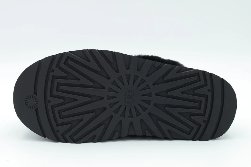 Ugg Funkette Γυναικεία Slippers Μαύρα