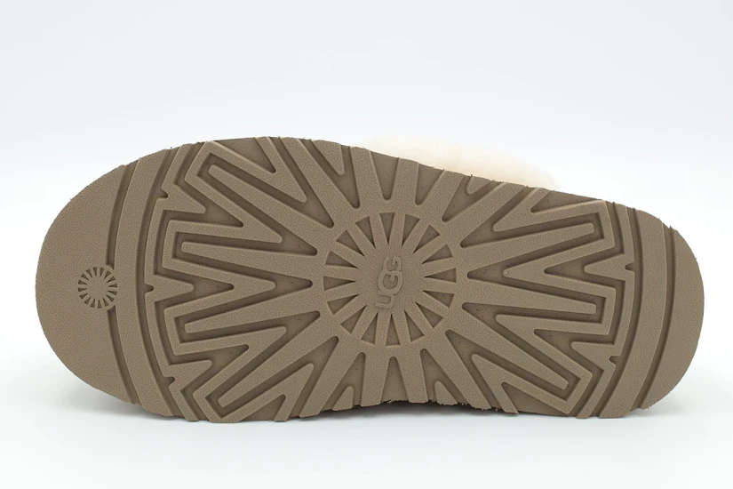Ugg Funkette Γυναικεία Slippers Καφέ, Λευκά