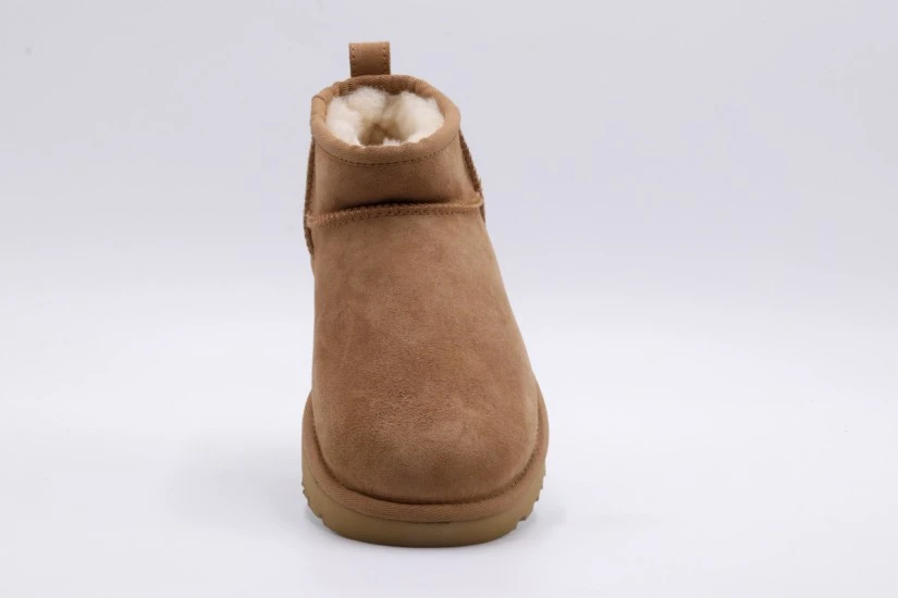 Ugg Classic Ultra Mini Γυναικεία Μποτάκια Καφέ