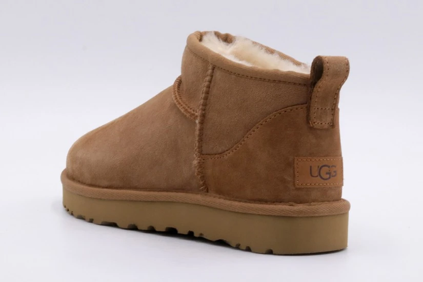 Ugg Classic Ultra Mini Γυναικεία Μποτάκια Καφέ
