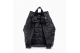 Frnc Signature Water-Repellent Satin Backpack (1123 BLK)