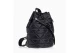 Frnc Signature Water-Repellent Satin Backpack (1123 BLK)