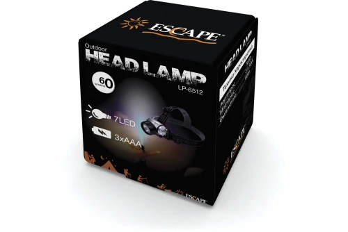 Escape Camping Φακός Κεφαλής Escape 7 Led (11311)