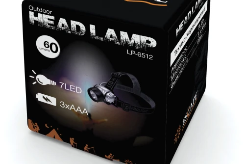 Escape Camping Φακός Κεφαλής Escape 7 Led (11311)