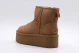 Ugg Classic Mini Platform Γυναικεία Μποτάκια Καφέ