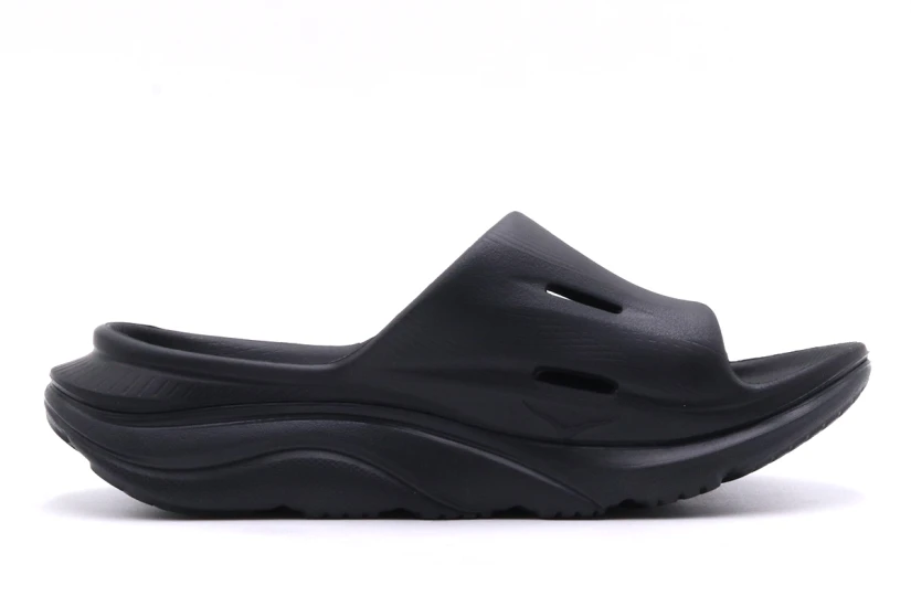 Hoka One One Ora Recovery Slide 3 Unisex Παντόφλες Μαύρες