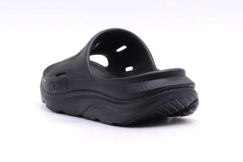 Hoka One One Ora Recovery Slide 3 Unisex Παντόφλες Μαύρες