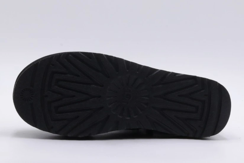 Ugg Classic Ultra Mini Platform Γυναικεία Μποτάκια Μαύρα