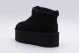 Ugg Classic Ultra Mini Platform Γυναικεία Μποτάκια Μαύρα