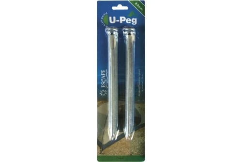 Escape Camping Πάσσαλοι Ημικυκλικά Καρφιά 23Cm 10 Τμχ.. (11414)