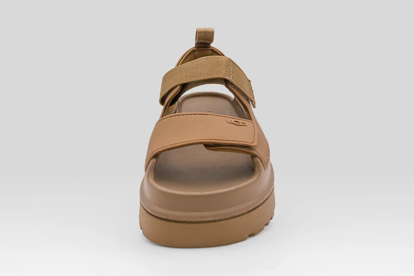Ugg Goldenglow Γυναικεία Σανδάλια Καφέ
