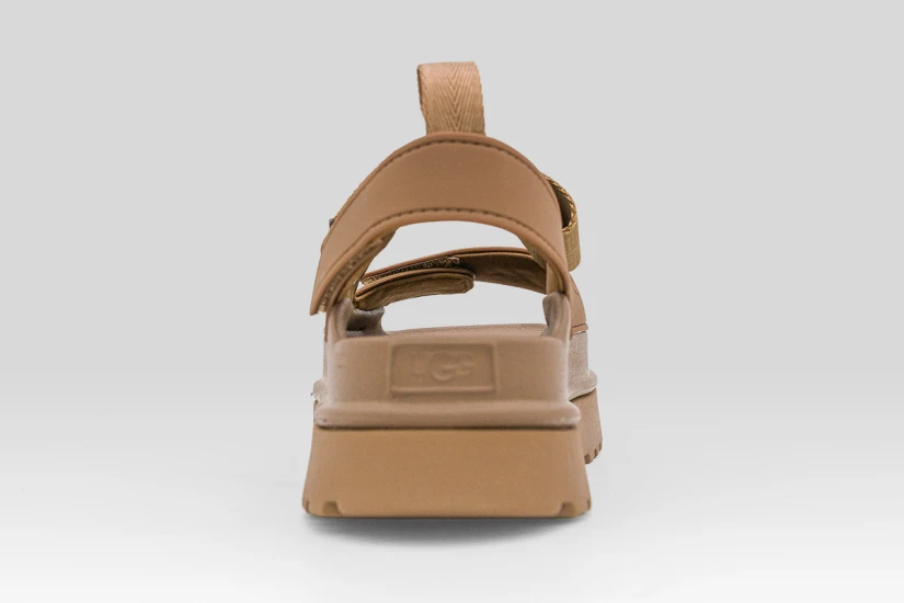 Ugg Goldenglow Γυναικεία Σανδάλια Καφέ