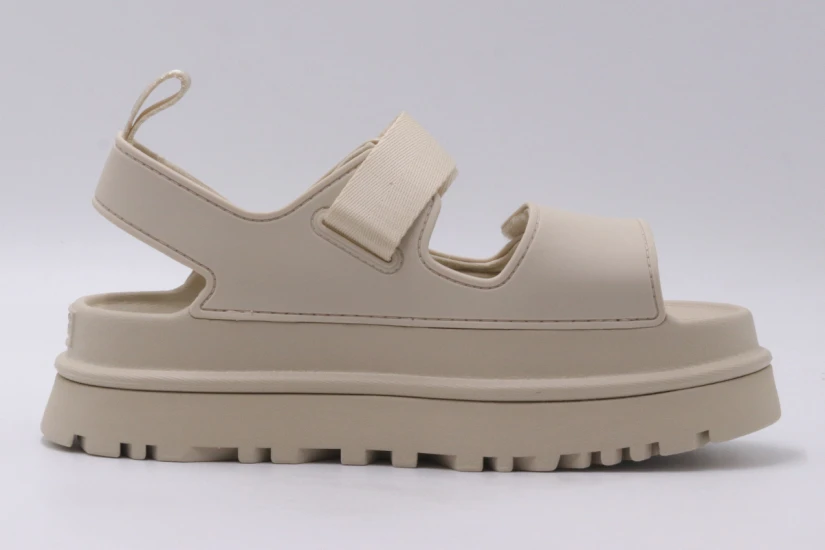 Ugg Goldenglow Γυναικεία Σανδάλια Εκρού