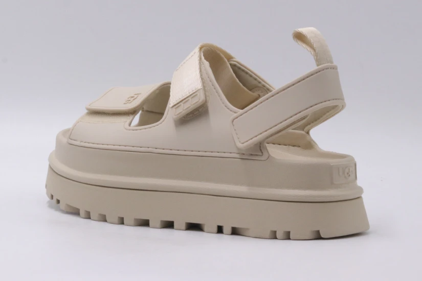 Ugg Goldenglow Γυναικεία Σανδάλια Εκρού