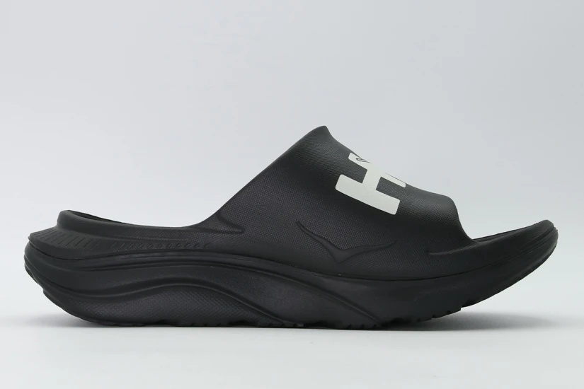 Hoka One One Ora Athletic Slide Παντόφλες Μαύρες