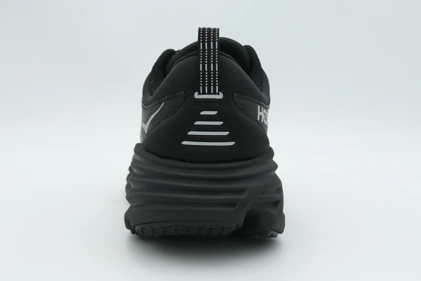 Hoka One One Bondi 8 Caged Ανδρικά Sneakers Μαύρα, Ασημί