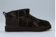 Ugg Classic Ultra Mini Caspian Γυναικεία Μποτάκια Καφέ, Μαύρα