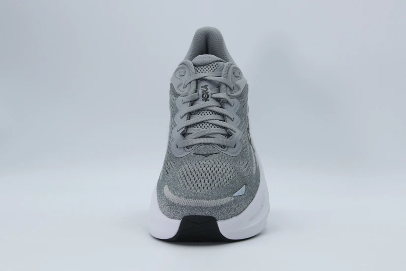Hoka One One Bondi 9 Ανδρικά Αθλητικά Παπούτσια για Τρέξιμο Γκρι, Λευκά