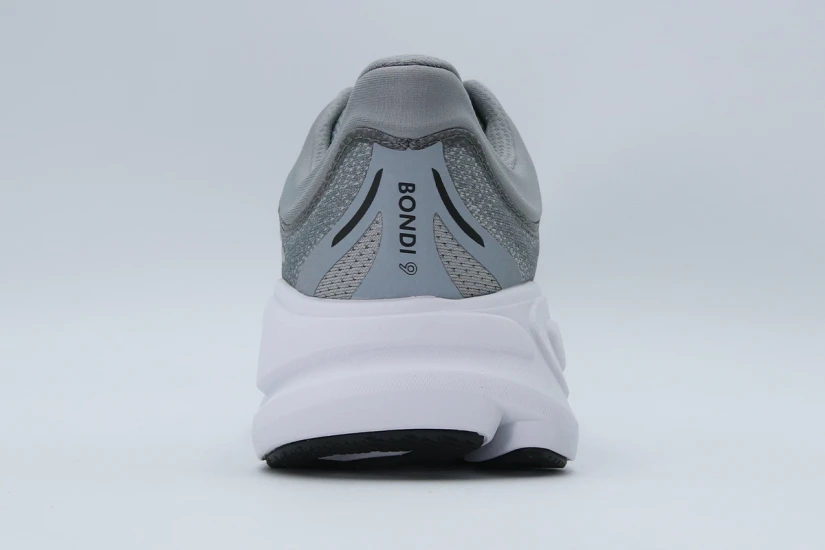 Hoka One One Bondi 9 Ανδρικά Αθλητικά Παπούτσια για Τρέξιμο Γκρι, Λευκά